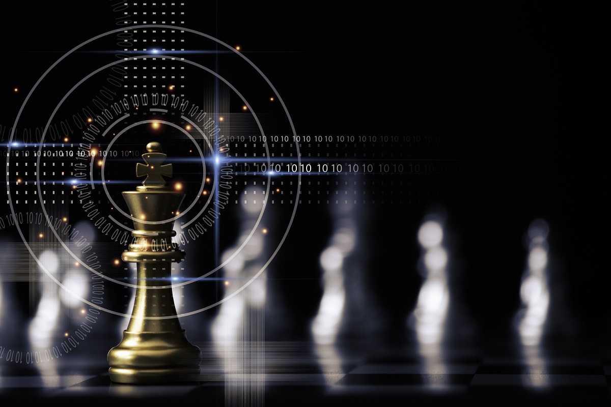 Schachfigur als Symbol für Strategie und strategische Entscheidungen